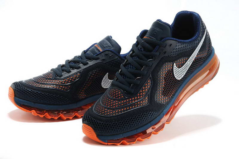 Nike Air Max 2014 KPU mens Shoes Dark blue White Orange (3)